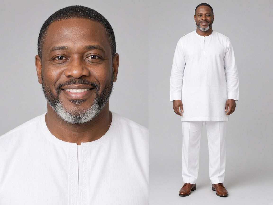 AI concept: relaxed white senator